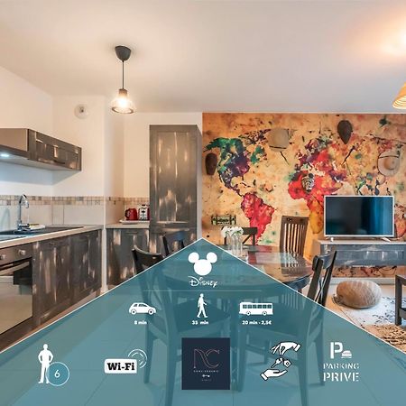 *Disneyland-Paris* 6Pers, Netflix, Wifi, Parking Montevrain Ngoại thất bức ảnh